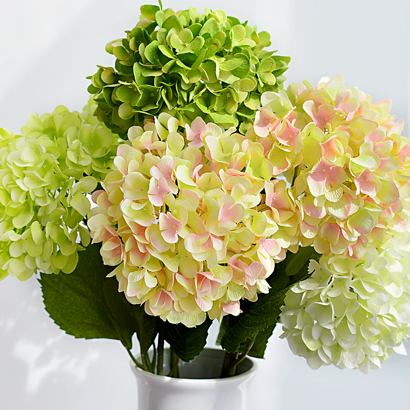 Buy White Hydrangea Silk Flowers Stems at 20% off – Staunton and Henry