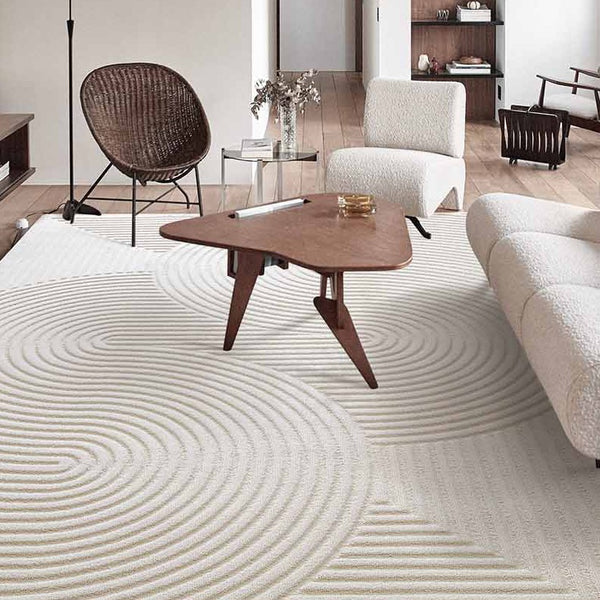 Texturised Cream Woven Rug - Staunton and Henry