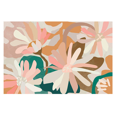 Colorful Flower Wall Art With Frame - Staunton and Henry