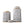 Load image into Gallery viewer, Grey Marble Urn Vase with Gold Trim - Staunton and Henry