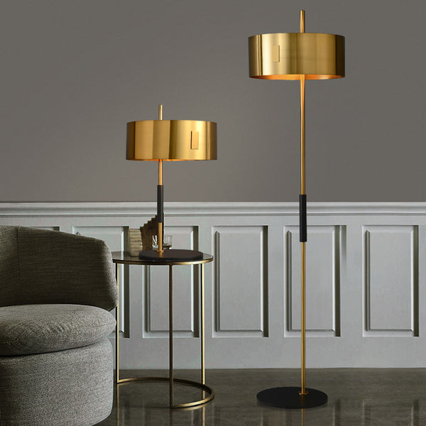 Mondo Gold and Black Table Lamp - Staunton and Henry