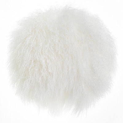 Plush Tibetan Wool Sheepskin Throw Cushion - Staunton and Henry