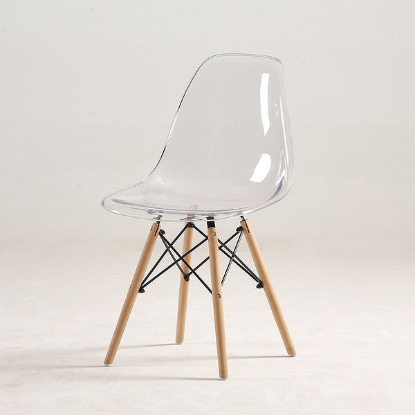 Eames DSW Style Clear Chair - Staunton and Henry