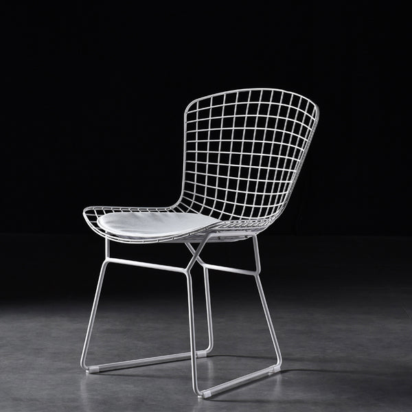 Harry Bertoia Style Side Chair - White - Staunton and Henry