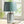 Load image into Gallery viewer, Teal Table Lamp With Gold Trim - Staunton and Henry