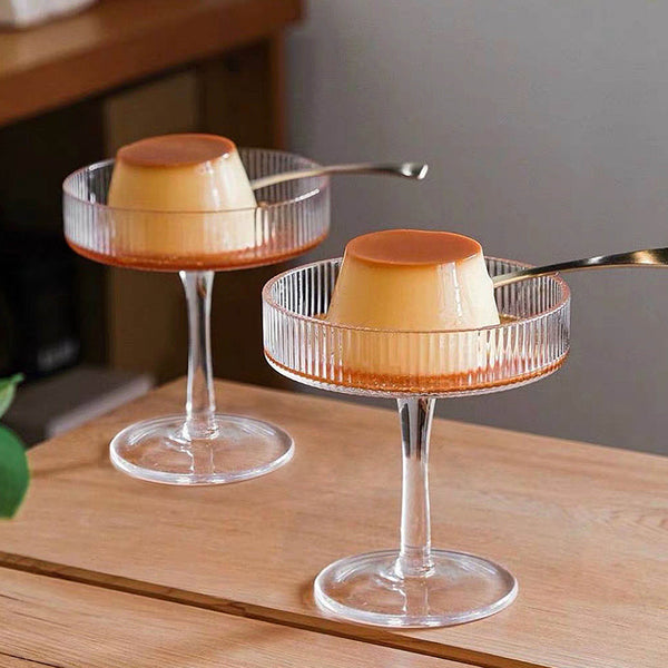 Tall Stemmed Dessert Glasses - Set of 4 - Staunton and Henry