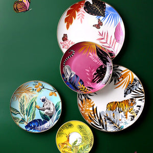 Jungle Safari Dessert and Dinner Plate Set - Staunton and Henry
