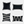 Load image into Gallery viewer, Heavy Linen Black Base and White Stripes Cushions - Staunton and Henry
