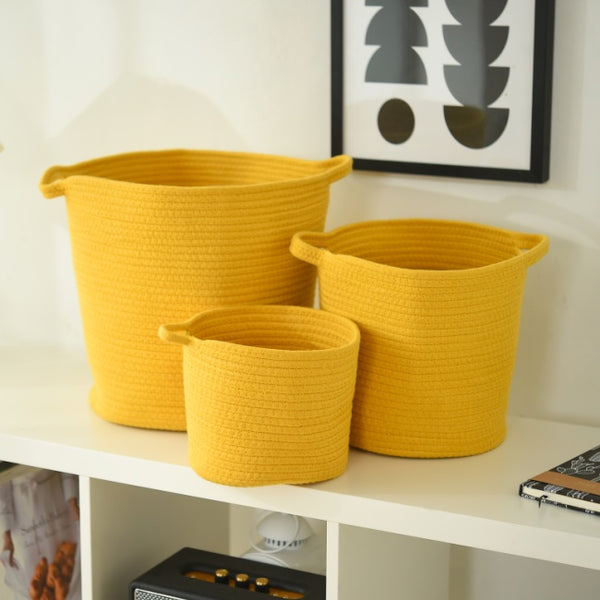 Thick Cotton Thread Storage Basket - Staunton and Henry