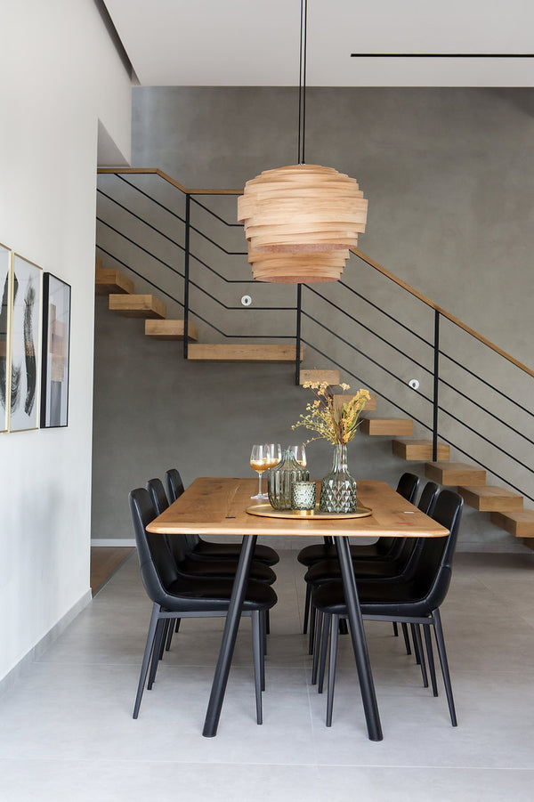 Studio Vayehi Light Cloud Wood Veneer Ceiling Light - Staunton and Henry