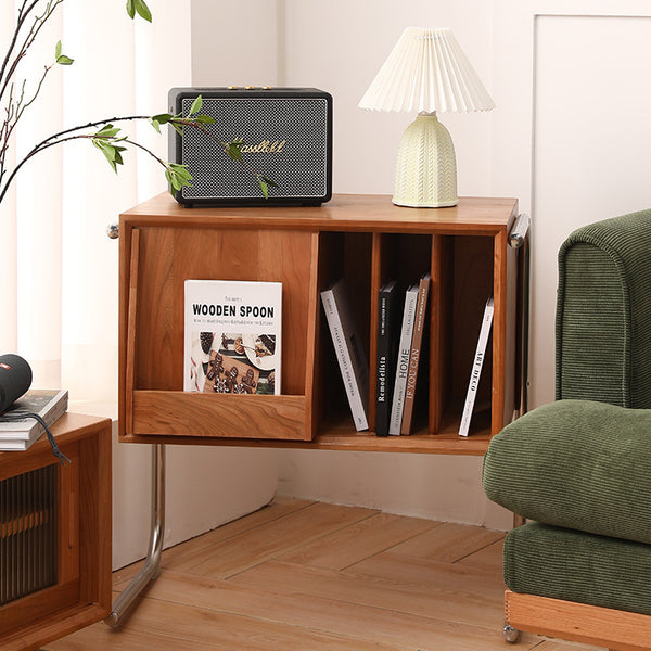 Nova Solid Wood Bookcase Side Table Cabinet - Staunton and Henry