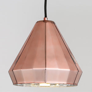 Geometric Copper Pendant Light - Staunton and Henry
