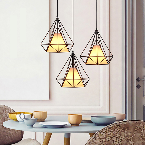 Modern Geometric Pendant Light - Staunton and Henry