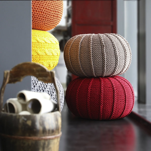 Knit Pouf - Staunton and Henry