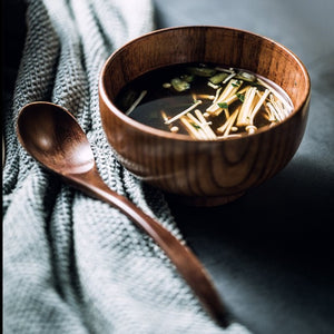 Japanese Style Wooden Rice Bowls - Staunton and Henry