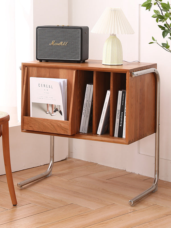 Nova Solid Wood Bookcase Side Table Cabinet - Staunton and Henry