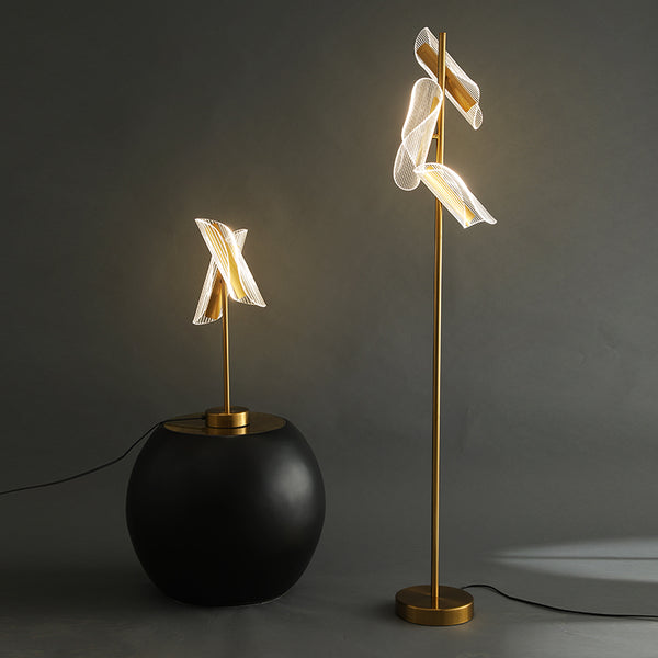 Ambrose Gold Floor Lamp - Staunton and Henry