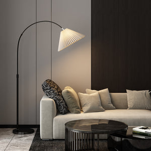 Aless Arc Gold Floor Lamp - Staunton and Henry