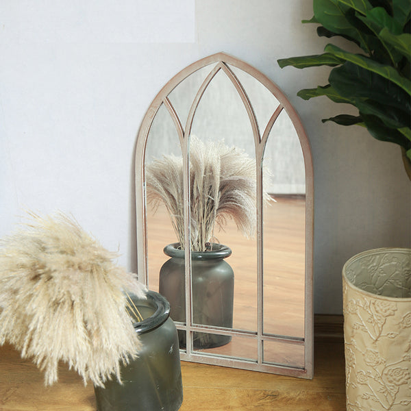 Gothic Arch Window Wall Mirror - Staunton and Henry