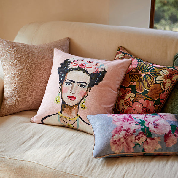 Frida Kahlo Throw Cushion - Staunton and Henry