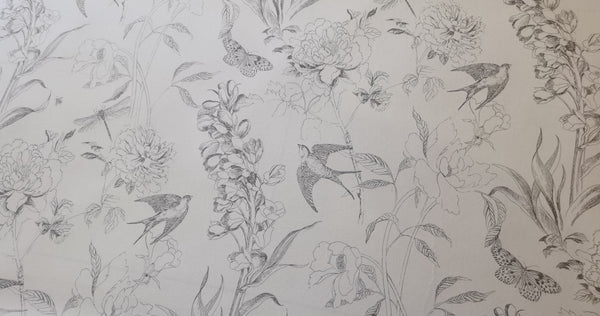Monochrome Forest Wall Mural - Staunton and Henry