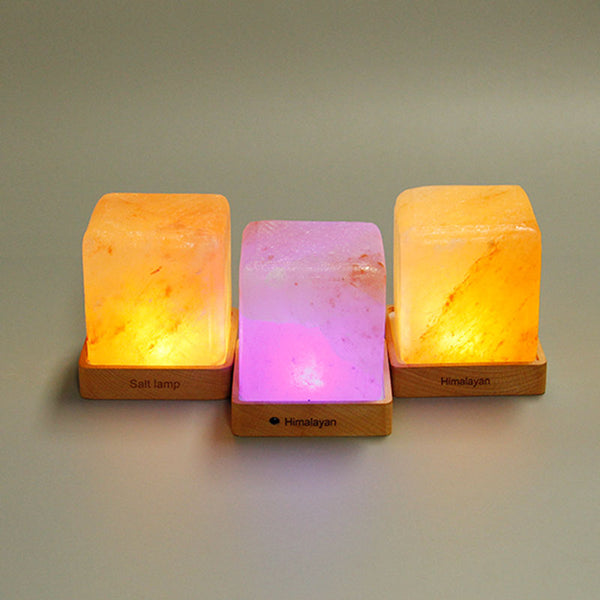 Square Himalayan Salt Lamp - Staunton and Henry