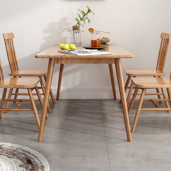 Oak Wood Dining Table - Staunton and Henry