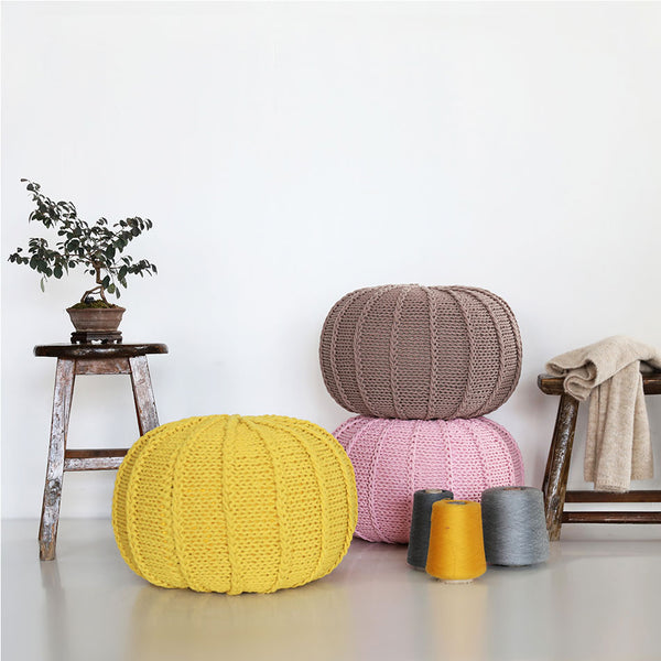 Knit Pouf - Staunton and Henry