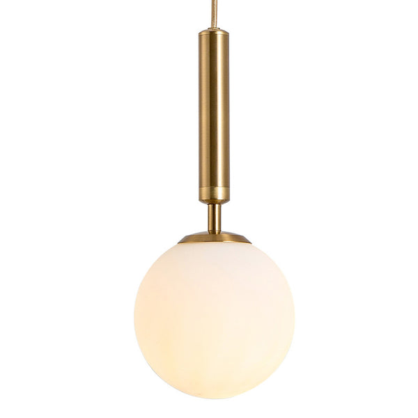 Dimpled Glass Globe Pendant Light - Staunton and Henry