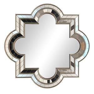 Cloverleaf Art Deco Decorative Wall Mirror - Staunton and Henry
