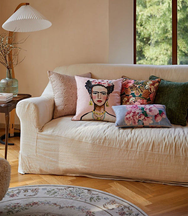 Frida Kahlo Throw Cushion - Staunton and Henry
