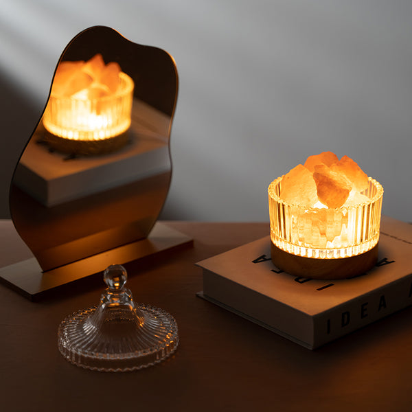 Himalayan Salt Crystal Diffuser with Light - Staunton and Henry