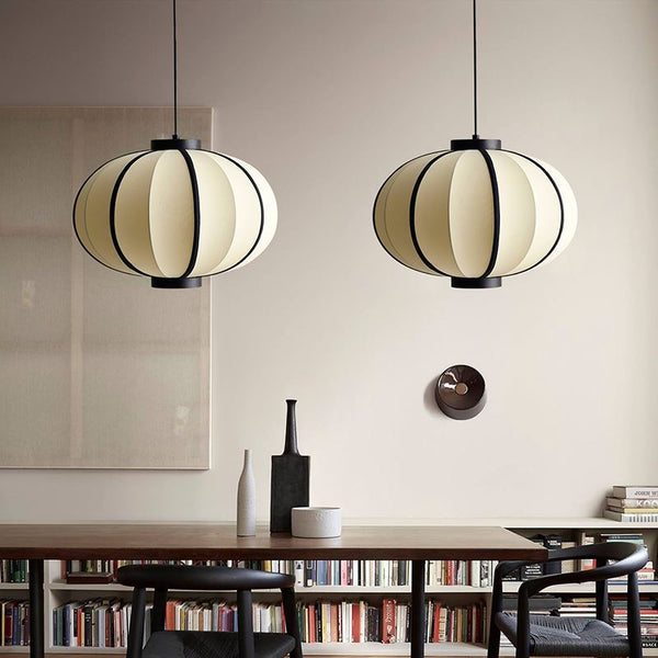 Modern Oriental Lantern Hanging Light - Staunton and Henry