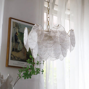 Vintage Glass Petals Chandelier SALE - Staunton and Henry