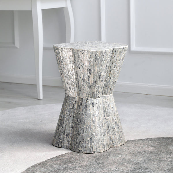 Clover Leaf Mother of Pearl Side Table - Staunton and Henry