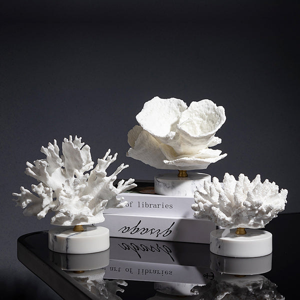Faux White Coral Ornament - Staunton and Henry