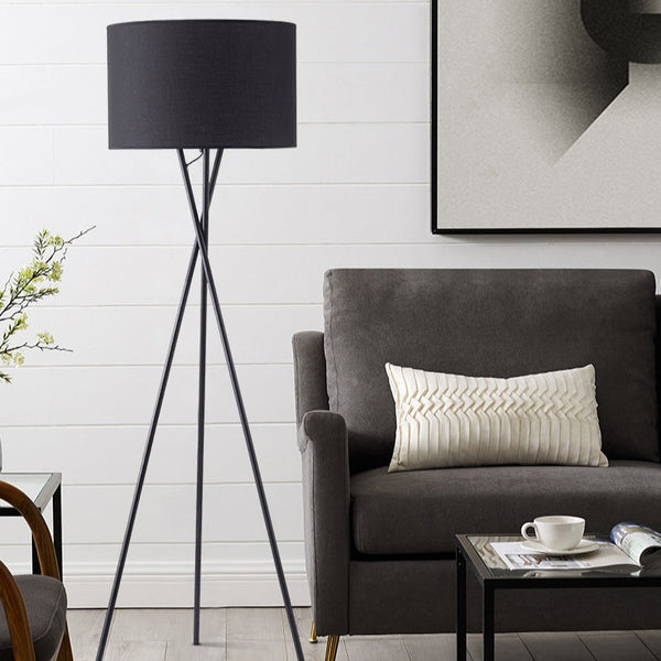 Miro Black Tripod Floor Lamp - Staunton and Henry