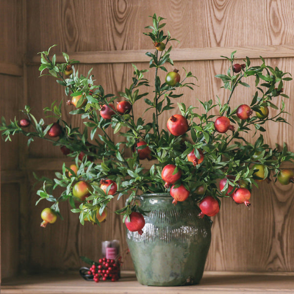 Artificial Pomegranate Fruit Plant - Staunton and Henry