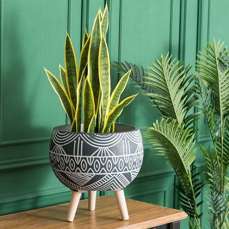 moroccan tile plant pot Buy Modern Moroccan Planter with Legs – Staunton and Henry
