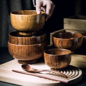 Japanese Style Wooden Bowls - Staunton and Henry