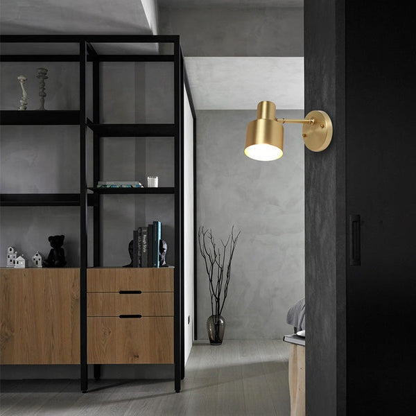 Gio Copper Adjustable Wall Light - Staunton and Henry