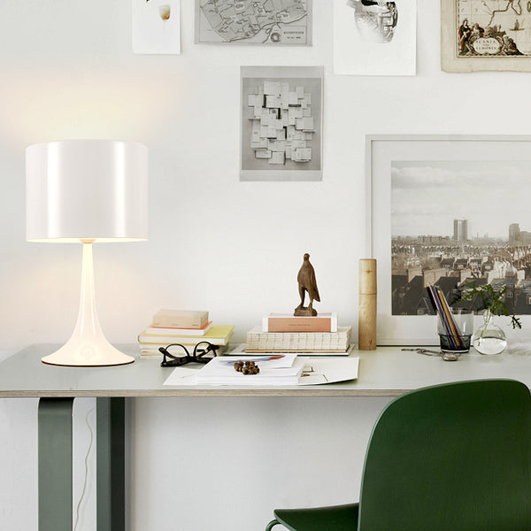 Replica Spun Light Drum Table Lamp - Staunton and Henry