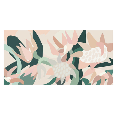 Colorful Flower Wall Art With Frame - Staunton and Henry