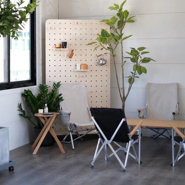 Nordic Wood Room Partition - Staunton and Henry