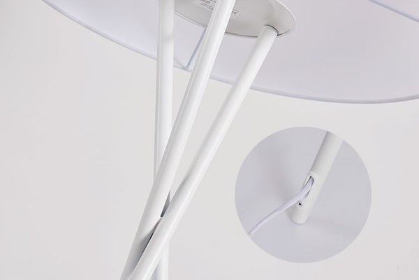 Miro White Tripod Floor Lamp - Staunton and Henry