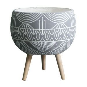 Modern Moroccan Planter with Legs - Staunton and Henry