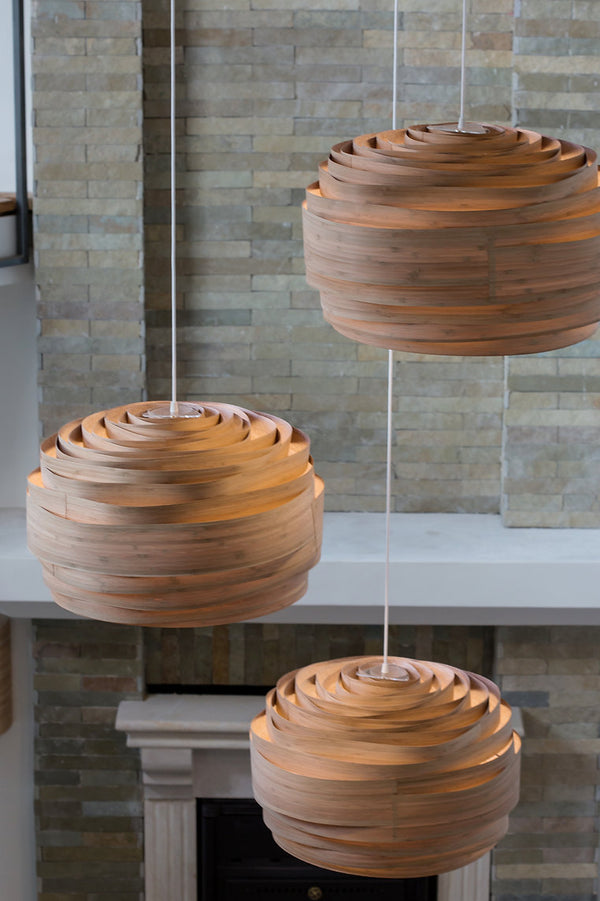Studio Vayehi Light Cloud Wood Veneer Ceiling Light - Staunton and Henry