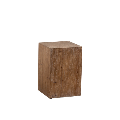 Wooden Block Side Table - Staunton and Henry