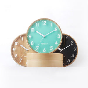 Modern Wood Wall Clock - Staunton and Henry
