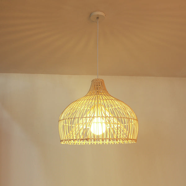 Rattan Birdcage Ceiling Light - Staunton and Henry